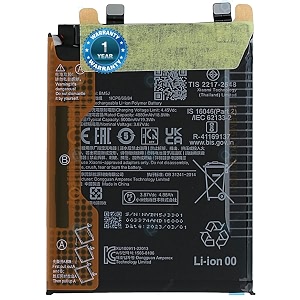 original bm5j battery for redmi k50 12t  12t proredmi k50 battery with 1 year warrantyx323