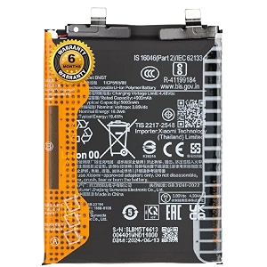 original bm5t battery for redmi poco x6 pro 2311drk48g 2311drk48i battery with 6 month warrantym272
