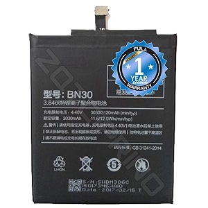 original bn30 battery for redmi 4a 2016117 battery with 6 month warrenty i95