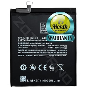 original bn31 battery for redmi note 5a 5a proy1 proa1  y2  s2  y1 lite battery with 6 month warrantypp58