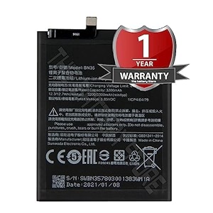 original bn35 battery for redmi 5 nz945 mdg1 mdi1 battery with 1 year warranty s123
