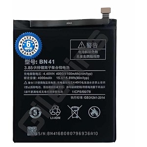 Original BN41 Battery for Redmi Note 4