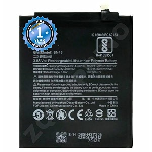 original bn43 battery for redmi note 4 battery with 1 year warrantyi296