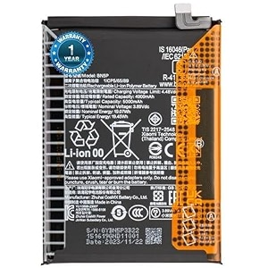 original bn5p for redmi note 13 5g  redmi note 13 4g - battery with 1 year warrantyyhj88