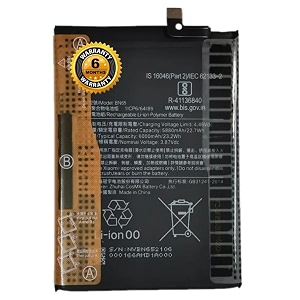 original bn65 battery for xiaomi redmi 10 india version mzb0b6oin battery with 6 month warrantyq260