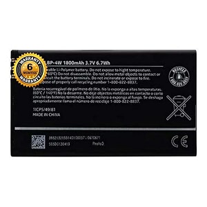 original bp-4w battery for 810 822 845 rm-878 1800mah battery with 6 month warranty sepah119