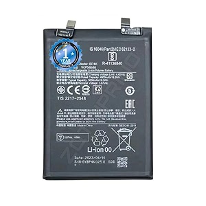 original bp4k battery for xiaomi redmi note 12 pro 5g4g  poco x5 propoco f5 battery with 1 year warranty i155