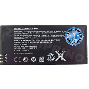 original bv-t4b battery for nokia lumia 640 xl 640xl rm-1096 rm-1062 rm-1063 rm-1064 rm-1066 battery with 1 year warrantydd25