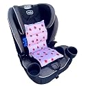 Original Car Seat Cooler Washable Insulated Ice Pack Infant Car Seat Cooling Cushion Mat for Hot Weather Multifunctional Baby Cooling Pad (Strawberry)