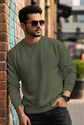 ORIGINAL CREATOR Full Sleeve Solid Men Sweatshirt