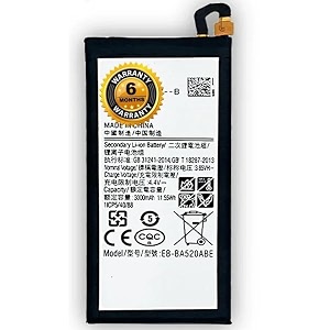 original eb-ba520abe battery for samsung galaxy a5 2017  a520  sm-a520f battery 6 month with warrantyafg77