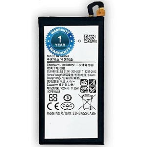 original eb-ba520abe battery for samsung galaxy a5 2017  a520  sm-a520f battery 1 year with warranty  bnm21