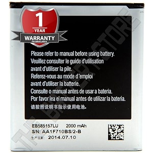original eb585157lu battery for samsung galaxy grand quattro i8552 i8530 battery with 1 year warranty z131