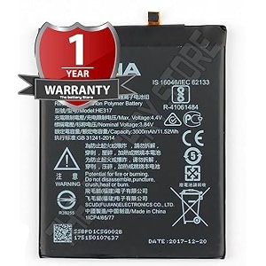 original he317 battery for nokia 6 he316he317he335 battery with 1 year warrentyb0165