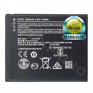 original he365 battery for nokia 1 plus  11 plus 2500mah battery with 6 month warrantyd353