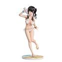 Original Illustration statuette PVC Kaede Illustration Miyuki Sasaki Summer Cloud White Bikini Ver. 25 cm