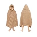 ORIGINAL KIDS Hooded Bath Towel - 100% Cotton Popcorn Linen Soft Kids Towel