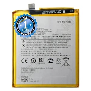 original kr40 battery for motorola one vision xt1970-1  p50 battery with 1 year warranty d377