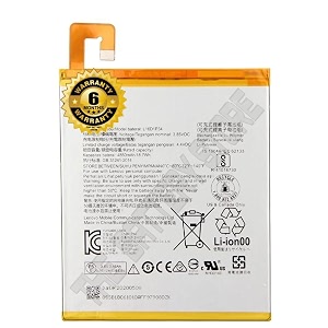 original l16d1p34 battery for lenovo tab 4 8 plus - 4850mah battery with 6 months warranty  original battery 014