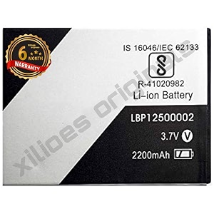 Original LBP12500002 Battery for Lava Z60 Battery