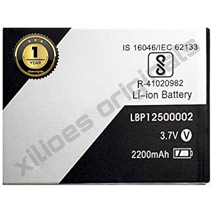 Original LBP12500002 Battery for Lava Z60 Battery