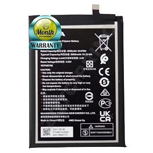 original p660 battery for nokia g50 ta-1358-4950mah  385v  1867wh  li-ion battery with 6 month warranty aa51