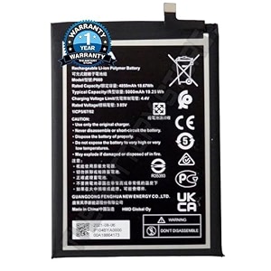 original p660 battery for nokia g50 ta-1358-4950mah  385v  1867wh  li-ion battery with 1 year warrantys59