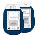 Original Rough Kessa Exfoliating Glove - Microdermabrasion Home Exfoliating Mitts, Removes unwanted dead skin, dirt and Keratosis Pilaris. Great removing spray tan and enhancing tattoos. 2 pack