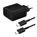 Miracase Original Samsung 45W New Upgraded Charger Power Adapter For Super Fast Charging Compatible With Samsung S24/ S24 Plus/ S24 Ultra 5G/ S23/S23 Plus/ S23 Ultra/S23/S21 Fe, Black