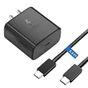 Miracase Original Samsung S23/S23 Plus/S23 Fe Charger 45W Power Adapter With 3.3Ft Cable For Super Fast Charging Compatible With Samsung S24/S24 Plus/S24 Ultra 5G/S23/S23 Plus/S23 Ultra/S23/S21 Fe,Black
