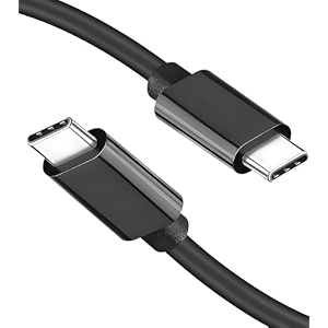 original type c to c cable - 328 feet 1 meter compatible with samsung smartphoneblack