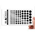 The Original Vinyl Webcam Cover Stickers | Restickable & Stackable Privacy Covers | for All Camera-endable Devices | 5-Sizes | 95 Black (Ultra Glossy)