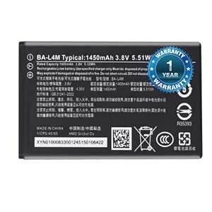 originals ba-l4m battery for nokia 235 4g ba-l4m battery with 1 year warrenty w48