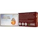Handmade Coconut Milk & Honey Soap | Skin Nourishing Bathing Bar | Naturally Blended With Honey, Coconut Milk, And Coconut Oil | Natural Soap For Smooth Skin, 75gm