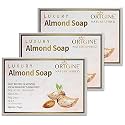 Natural Handmade Almond Soap Bar | Softer, Smoother And Moisturised Skin | All Natural Ingredients- SLS &amp; Paraben Free- 75 gm (Pack of 3)