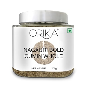 orika cumin seeds whole  100 natural nagauri sabut jeera seeragam jeelakarra jeerakam  rich in essential oils amp aroma  no artificial colors or preservatives