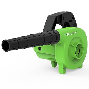 oriley 500w electric air blower garden leaf dust cleaner 13000 rpm suction 400gms airfoil dirt cleaning 170kmh airflow with unbreakable body amp glossy finish for snow green