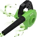 ORILEY 600W Electric Air Blower With Variable [+ -] Speed Regulator Heavy Duty 14000 RPM Suction 450GMS Airfoil Dirt Extraction, 185Km/H Airflow Unbreakable Body For Garden Leaf Dust AC Home Computer, Green