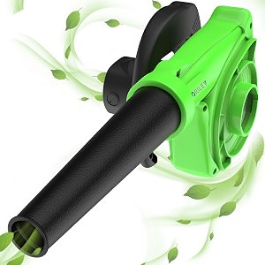 oriley 700w electric air blower with variable speed regulator heavy duty 16000 rpm suction 510 gms airfoil dirt extraction 210kmh airflow unbreakable body for garden leaf dust ac home computer green