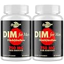 Orinthalixium DIM for Men 750MG – Hormone Balance, Estrogen Support for Men, DIM Supplement, Detox, Vitality & Fitness Performance–Chrysin & Black Pepper Extract, 60 Capsules (2 Bottle)