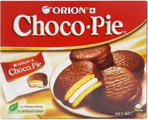 ORION Choco Pie Chocolate Coated Soft Biscuit
