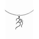 ORIONZ Silver Locket for Men &amp; Boys, Classic Om Silver Necklace Pendant for Men, Anti Tarnish 925 Sterling Silver Gift for Birthday Anniversary, Men Accessories for Fashion - Oxidised