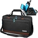 ORKELS DJ Controller Bag, Large Padded DJ Travel Case with Storage Pocket, Compatible with Pioneer DDJ-GRV6 DDJ-REV7