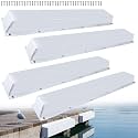 ORLANG 36"/48"/59"/72" Dock Bumpers,Dock Fenders with Stainless Steel Screws,Boat Dock Bumpers,Dock Post Bumper for Docking Edges, Piling, Vertical Poles, Horizontal Decks or Piers(Multiple Colors)