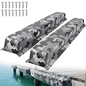 ORLANG 36"/48"/59"/72" Dock Bumpers,Dock Fenders with Stainless Steel Screws,Boat Dock Bumpers,Dock Post Bumper for Docking Edges, Piling, Vertical Poles, Horizontal Decks or Piers(Multiple Colors)
