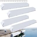 ORLANG 36"/48"/59"/72" Dock Bumpers,Dock Fenders with Stainless Steel Screws,Boat Dock Bumpers,Dock Post Bumper for Docking Edges, Piling, Vertical Poles, Horizontal Decks or Piers(Multiple Colors)