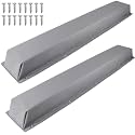 ORLANG 36"/48"/59"/72" Dock Bumpers,Dock Fenders with Stainless Steel Screws,Boat Dock Bumpers,Dock Post Bumper for Docking Edges, Piling, Vertical Poles, Horizontal Decks or Piers(Multiple Colors)