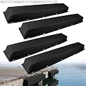 ORLANG 36"/48"/59"/72" Dock Bumpers,Dock Fenders with Stainless Steel Screws,Boat Dock Bumpers,Dock Post Bumper for Docking Edges, Piling, Vertical Poles, Horizontal Decks or Piers(Multiple Colors)