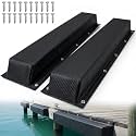ORLANG 36"/48"/59"/72" Dock Bumpers,Dock Fenders with Stainless Steel Screws,Boat Dock Bumpers,Dock Post Bumper for Docking Edges, Piling, Vertical Poles, Horizontal Decks or Piers(Multiple Colors)