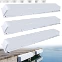 ORLANG 36"/48"/59"/72" Dock Bumpers,Dock Fenders with Stainless Steel Screws,Boat Dock Bumpers,Dock Post Bumper for Docking Edges, Piling, Vertical Poles, Horizontal Decks or Piers(Multiple Colors)